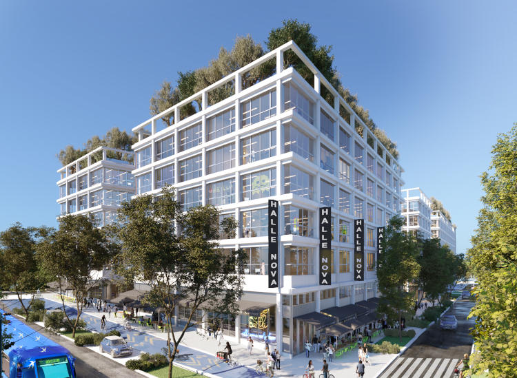 A Montpellier, la Halle Nova posera 26 500 m2 de bureaux et commerces dans la Zac Cambacérès 